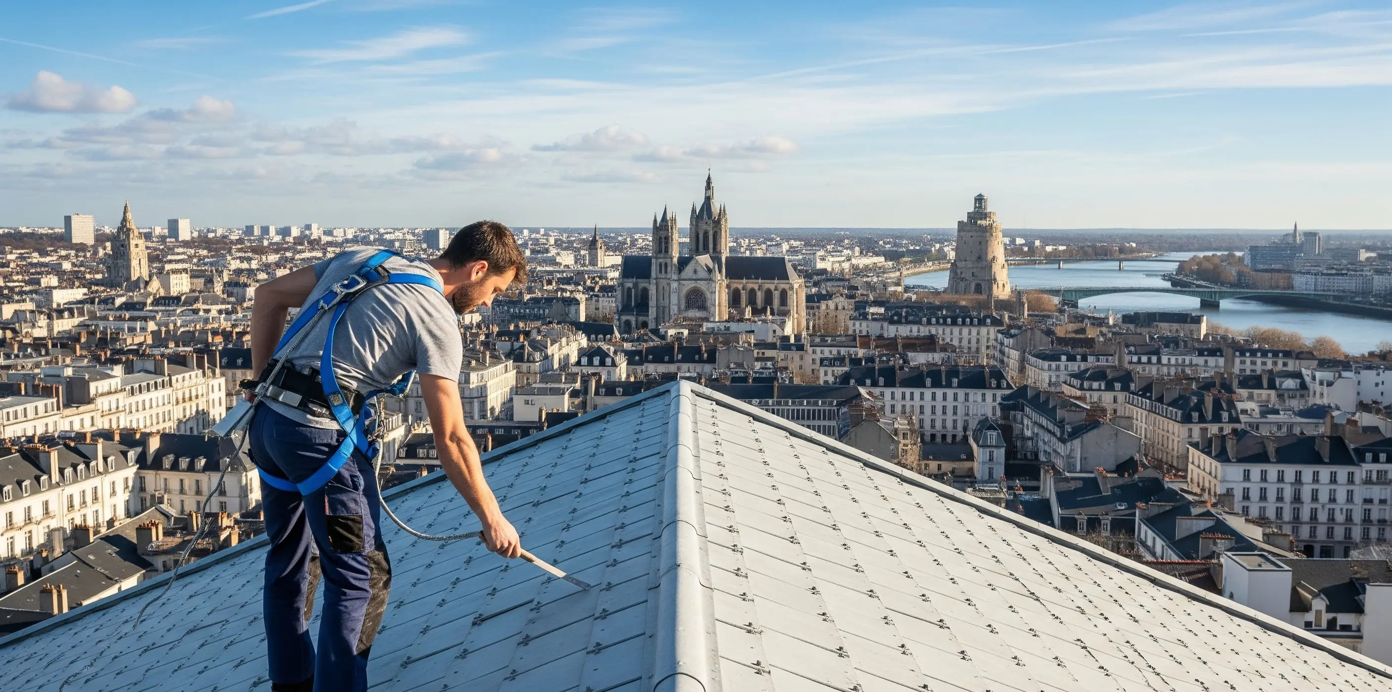 Contact couvreur Nantes — devis gratuit Loire-Atlantique 44